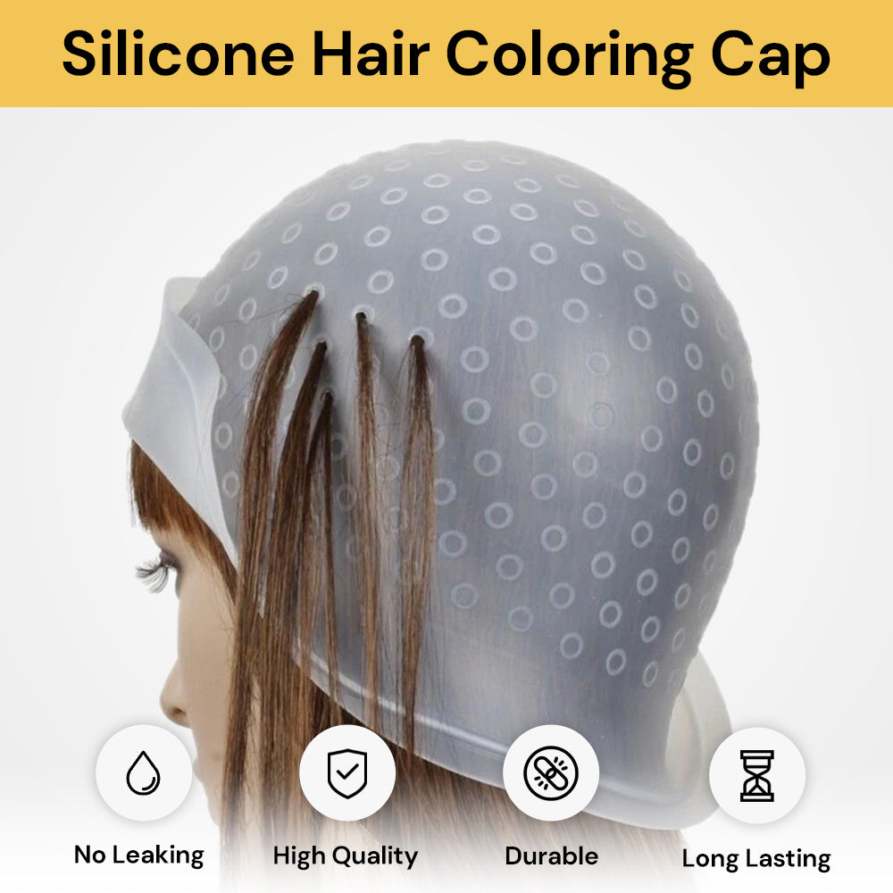 Silicone Hair Coloring Cap SiliconeHairCap01