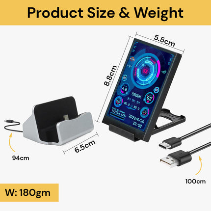 3.5" IPS Smart Secondary Screen SmartScreen10