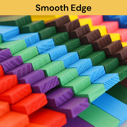 120pcs Wooden Domino Blocks WoodenBlock02