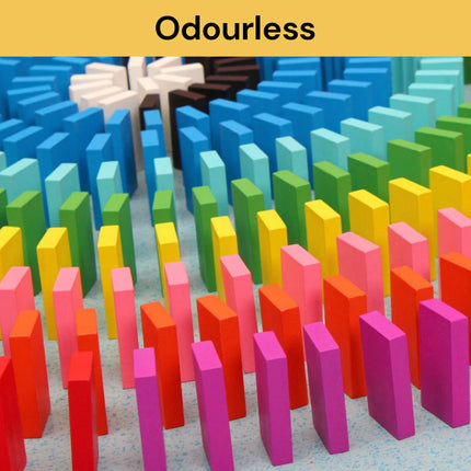 120pcs Wooden Domino Blocks WoodenBlock05