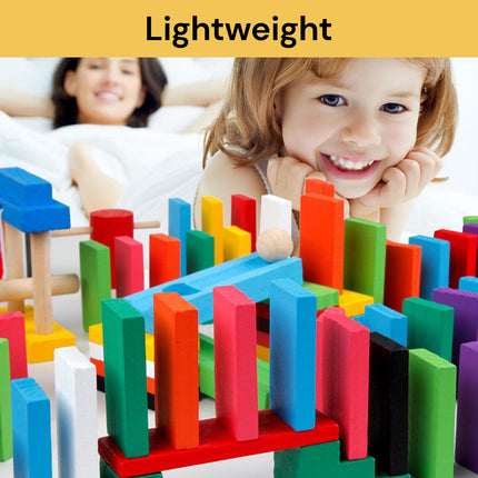 120pcs Wooden Domino Blocks WoodenBlock07