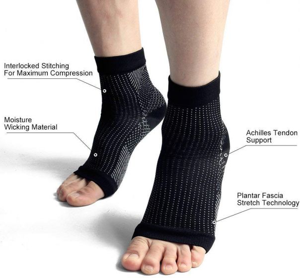 Foot Angel Compression Socks Foot Sleeve aaaa