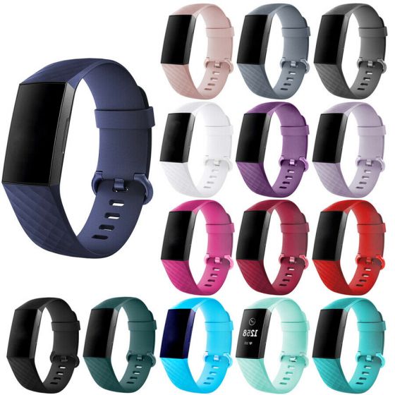 Silicon Watch Band For Fitbit Charge 3 affqf