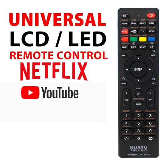 UNIVERSAL TV Remote Control (RM-L1130+X) asdfasdf_1