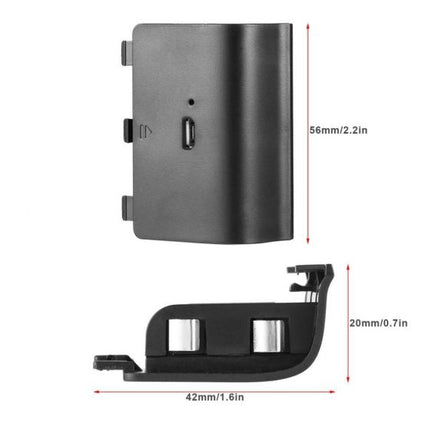 2400mAh Rechargeable Battery Pack With USB Cable For XBOX ONE Controller Wireless b428fd1e7600a662c73b2830780b7a78ba13dc9f_original