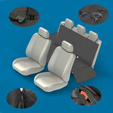Zipper Dog Car Seat Cover dfdfgere