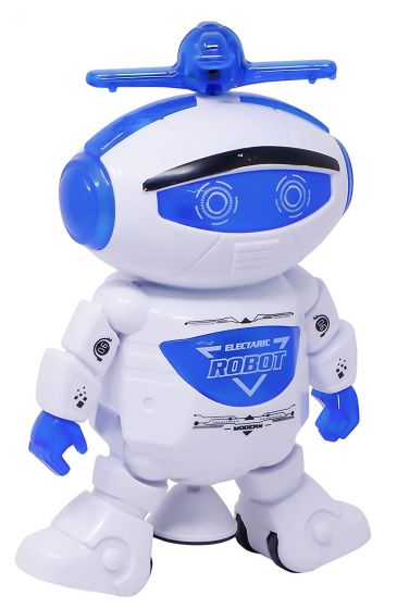 360 Rotation Electric Smart Space Walking Dancing Robot With Music & 3D Light - Multicolor dffsdsfdfsd