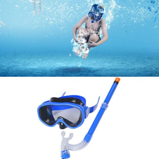 Children Swimming Glasses With Snorkel Underwater Sports Boys Girls Kids Diving Glass dgdfgfdg