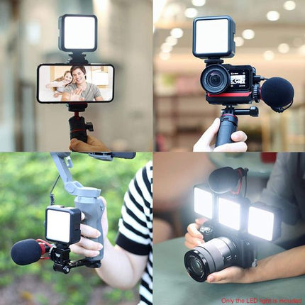 49 LED Camera Light USB, Rechargeable Dimmable Camera Fill Light, Mini Video Light for DLSR Camera Camcorder Gimbal Macro Photography Video dgretertret