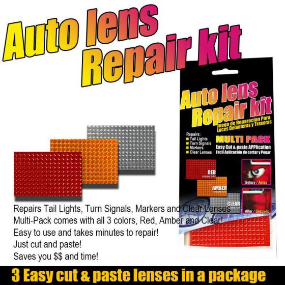 Car Auto Lens Repair Kit Universal Multi-Pack Car Headlights Taillight Repair Tool Set dhdfhfdh