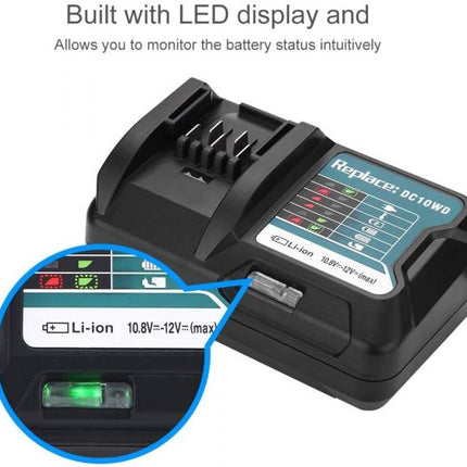 10.8V 12V Li-Ion Battery Charger for DC10WD dsfewr32423