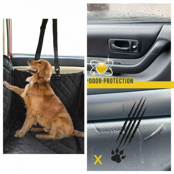 Zipper Dog Car Seat Cover efasdawaefasdd