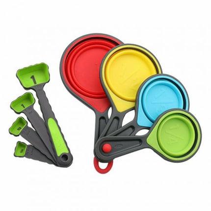 Food Grade Silicone Foldable Measuring Cups esdfgvhlb