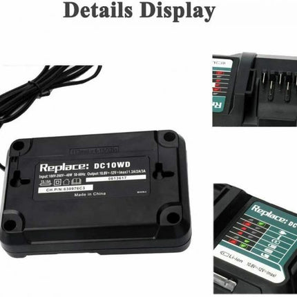 10.8V 12V Li-Ion Battery Charger for DC10WD ewrw