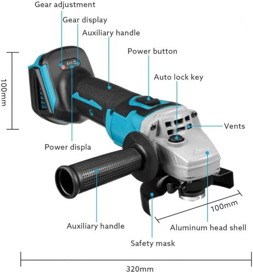 Electric Angle Grinder ewwer