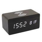 LED Digital Wooden Alarm Clock