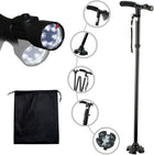 Folding Walking Cane with LED Light Adjustable Lightweight for Men and Women for Arthritis fdddddddddddddd