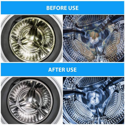 12 Pieces Solid Washing Machine Cleaner Effervescent Tablet Washer Cleaner for Bath Room Kitchen fdfdfd