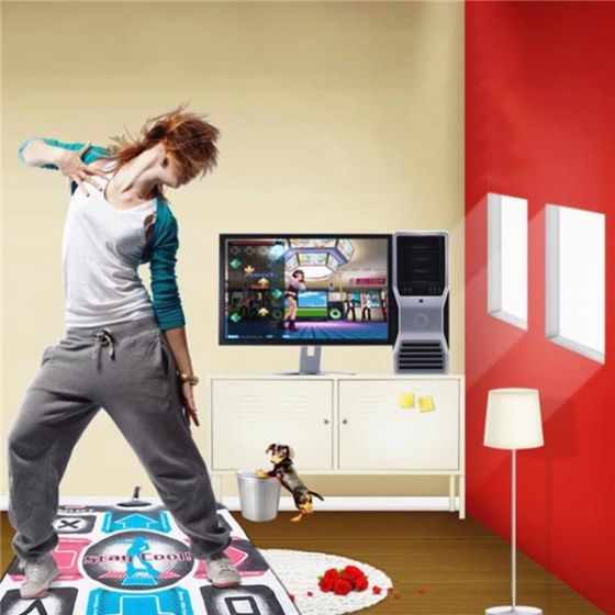 Non-Slip Dancing Step Dance Game Mat Pad with USB For PC TV Video Household Game fghfghfgh
