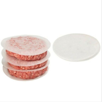 50pcs Round Hamburger Oil Blotting Paper BBQ Grill Paper Absorbing Sheet - 10CM fghfghfghfgh_3