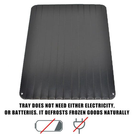 Fast Defrosting Tray Thawing Plate, Rapid Thawing Plate & Board for Frozen Meat & Food, Defrosting Mat Thaw Meat Quickly, No Electricity, No Chemicals, No Microwave fghfghfghfghfgh_2