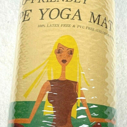 8mm TPE Yoga Dual Layer Mat Eco Friendly Exercise Fitness Gym Pilates gfgffgfg