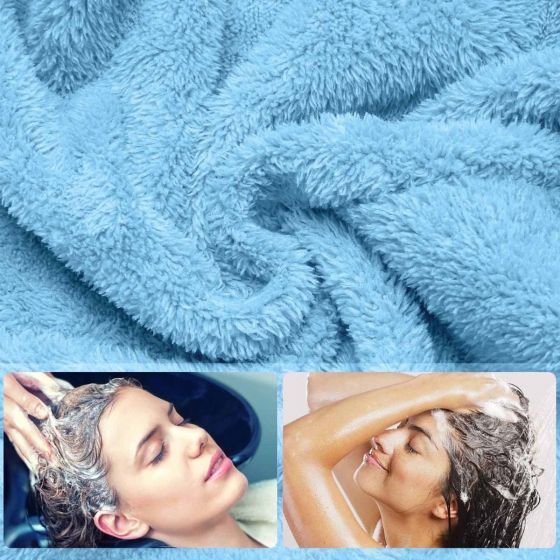 Microfiber Hair Towel Wrap for Women Quick Dry Hair Turban for Drying Curly, Long & Thick Hair (10 inch X 26 inch) ghjtyutyu
