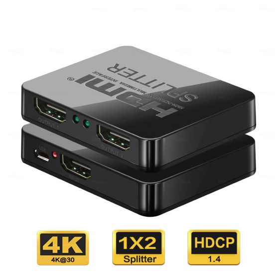Buy 4K HDMI Splitter Online | in 2 HDCP 1.4 – ezonedeal