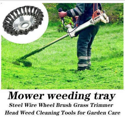 8" Steel Wire Indestructible Trimmer Head Grass Brushcutter Removal Lawnmower AU iouiouiouio