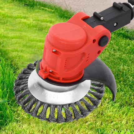 8" Steel Wire Indestructible Trimmer Head Grass Brushcutter Removal Lawnmower AU iououiouio