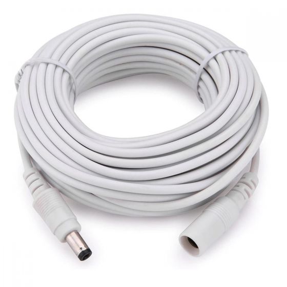 DC 12V Power Extension Cable, 20FT/ 6 Meters Compatible with 12V Power Adaper of Other Brands CCTV/IP Camera jkhihikihk