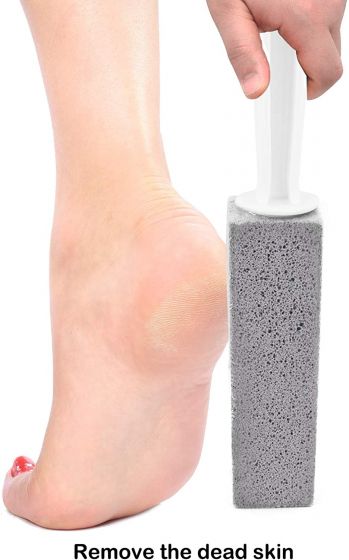 2PCS Premium Toilet Bowl Cleaning Stone with Handle, Pumice Stone Toilet Bowl Cleaner, Easy to Remove Unsightly Toilet Rings, Tile, Toilets, Sinks, Bathroom, Bathtubs, Hardwater, Lime, Rust mhkj