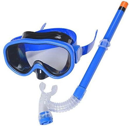 Children Swimming Glasses With Snorkel Underwater Sports Boys Girls Kids Diving Glass mljj