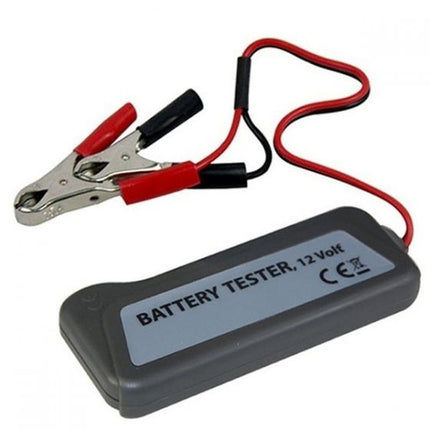 12V Digital Battery Alternator Tester For Car Motorcycle Trucks with 6 LED Lights Display Indicators oi