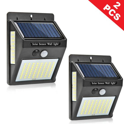 100LED Patio Wall Lights Solar qwsfdfgh