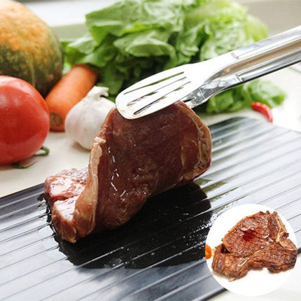 Fast Defrosting Tray Thawing Plate, Rapid Thawing Plate & Board for Frozen Meat & Food, Defrosting Mat Thaw Meat Quickly, No Electricity, No Chemicals, No Microwave rtretert_3