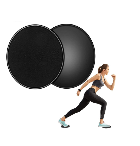 2Pcs Dual Core Disc Exercise Soft Padded Non Slip Slider Discs Gliding Discs Abs Making Equipment rtyrtyrty