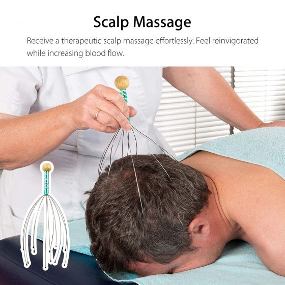 Scalp Massage Machine Head Massager Scalp Scratcher 12 Fingers Head Scratcher For Head Massage Body Relaxing Hair Massage rtyrtyrty_c8a989c3-b3d7-4b6f-b786-78b854fd1432
