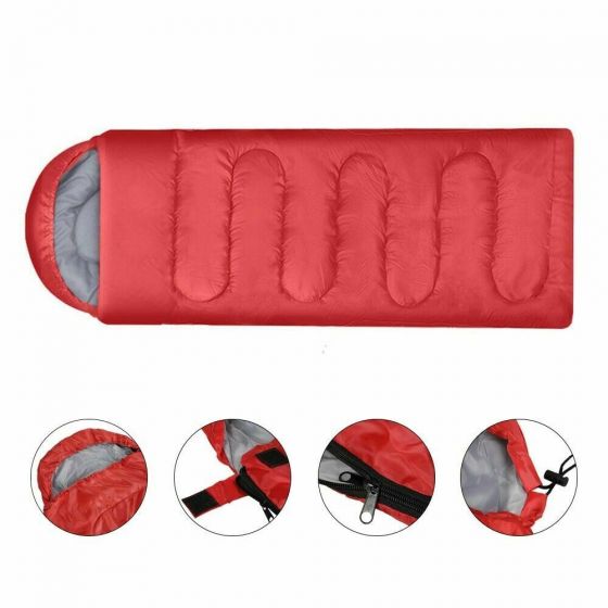 Lightweight Camping Sleep Bag Envelope Style Hooded Thin Hollow Sleeping Bag for Adults & Kids Camping, Travelling and More Outdoors Activities rwwewerwer