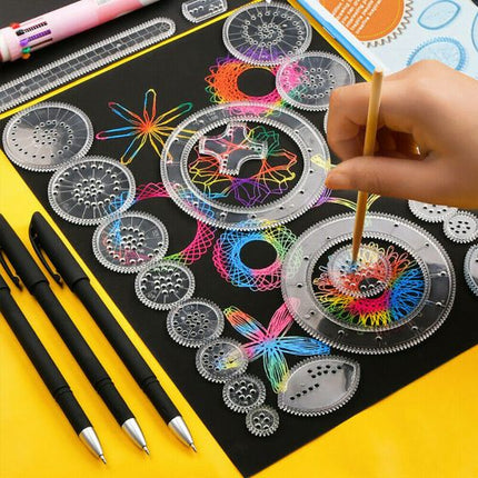 Spirograph Design Set Draw Drawing Kids Art Craft s-l1600_55