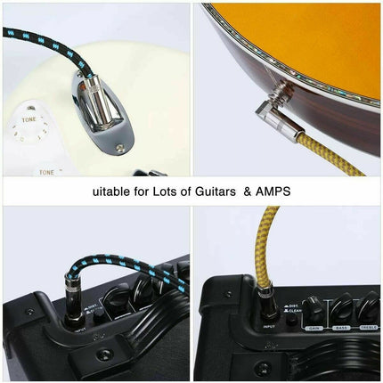 Electric Guitar Lead Cord Cable 6.35mm 1/4" Jacks s-l1600_7_d55824af-bbff-4b3b-84c2-0b6b2c38aa07