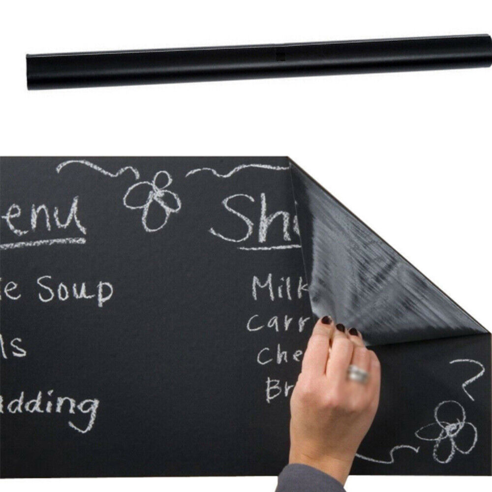 Blackboard Removable Vinyl Wall Sticker Chalkboard Decal Chalk Board Paper Lable With 1 Free Chalk Holder s-l1600_7_dcc6dc6c-b7df-487e-900f-f28d700ddc89