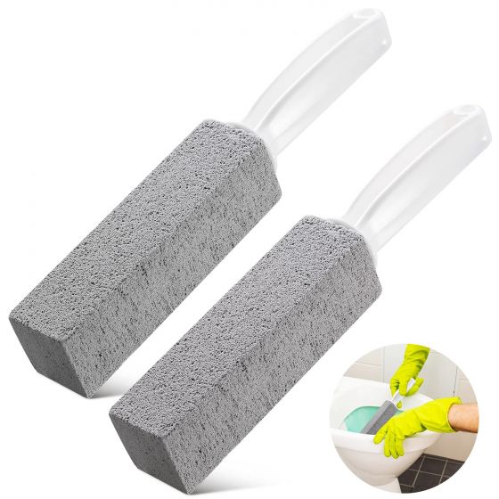 2PCS Premium Toilet Bowl Cleaning Stone with Handle, Pumice Stone Toilet Bowl Cleaner, Easy to Remove Unsightly Toilet Rings, Tile, Toilets, Sinks, Bathroom, Bathtubs, Hardwater, Lime, Rust sadasdsad