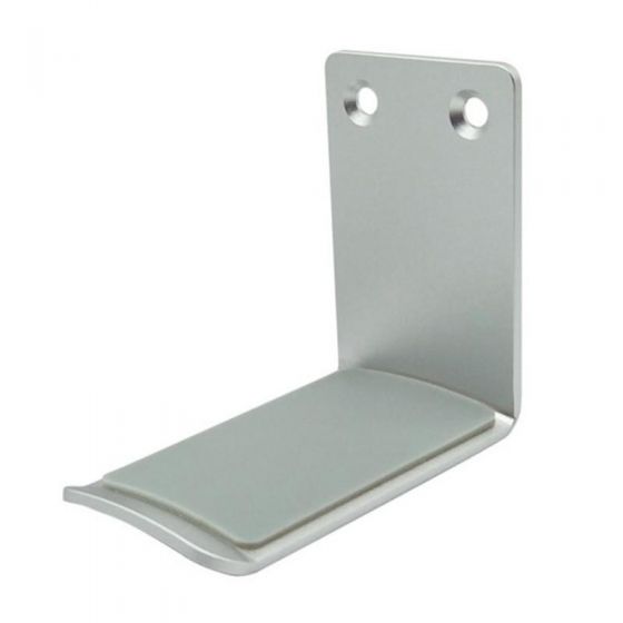 Headphone Holder Aluminum Headset Hanger Under Desk Headphone Stand Wall Mount Hanger for Most Headphone (Silver) sdfbkjdsf