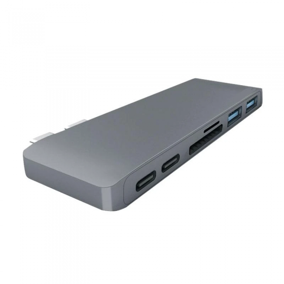 USB C Hub 6 in 1 Type-C Hub Converter Adapter, 2 USB-C Ports, HDMI Output, Charging, MicroSD/SD Card Reader, Fast Data Transfer sdfsdf