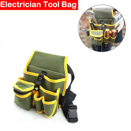 Electrician Waist Pocket Belt Tool Pouch Bag Canvas Hardware Toolkit Holder Bags sdwqeqwewqe