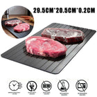 Fast Defrosting Tray Thawing Plate, Rapid Thawing Plate & Board for Frozen Meat & Food, Defrosting Mat Thaw Meat Quickly, No Electricity, No Chemicals, No Microwave t5re54654645