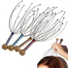 Scalp Massage Machine Head Massager Scalp Scratcher 12 Fingers Head Scratcher For Head Massage Body Relaxing Hair Massage tretertt