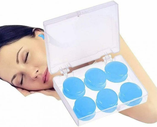 3 Pairs Soft Reusable Moldable Silicone Earplugs Noise Cancelling Earplugs Sound Blocking Ear Plugs for Swimming Sleeping Snoring Studying Snoring try546456456