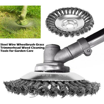 8" Steel Wire Indestructible Trimmer Head Grass Brushcutter Removal Lawnmower AU uiyi78678
